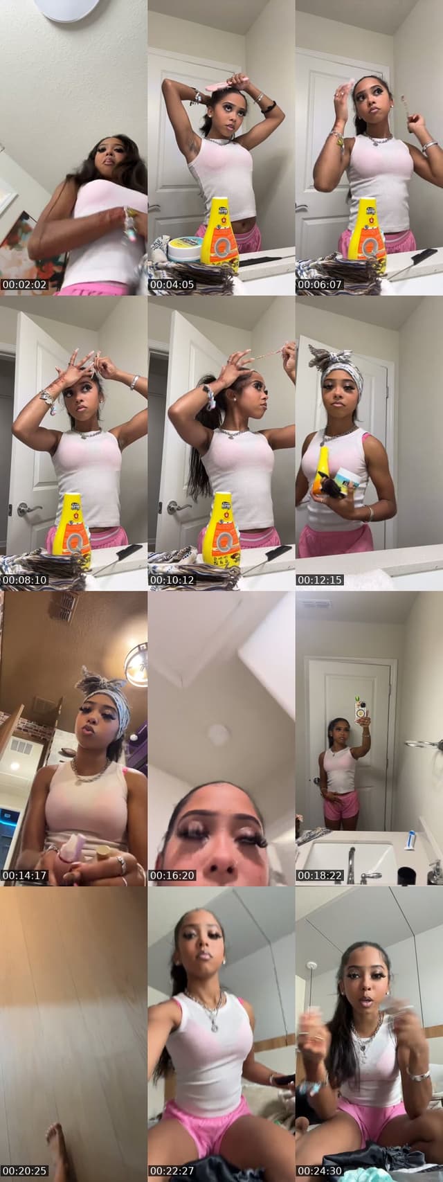 TikTok live: Grwm by @gabrxeller