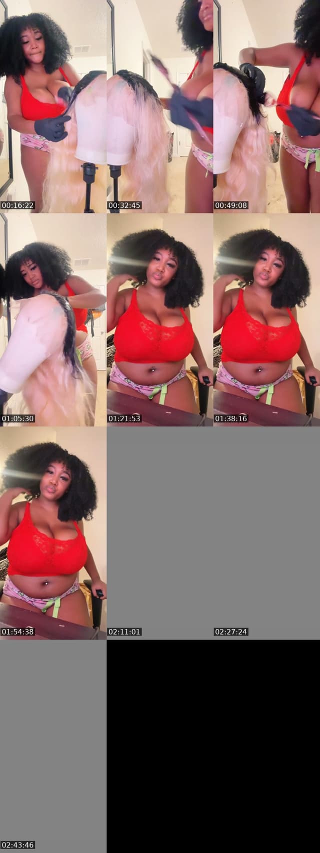 TikTok live: Ttm while I dye this wig 🥰 by @insomniacdolly