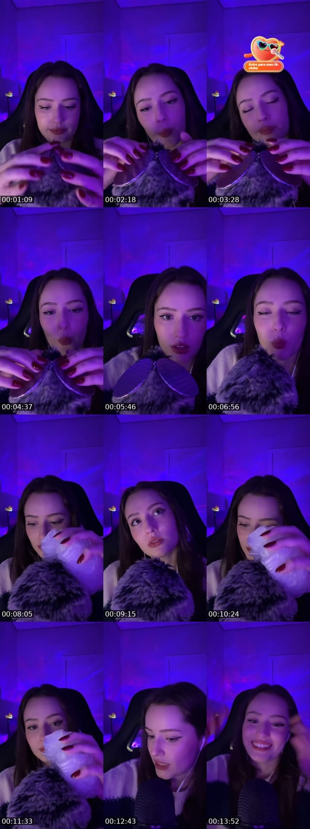 TikTok live: ASMR LIVE! 🌃 by @asmrthaisbdss