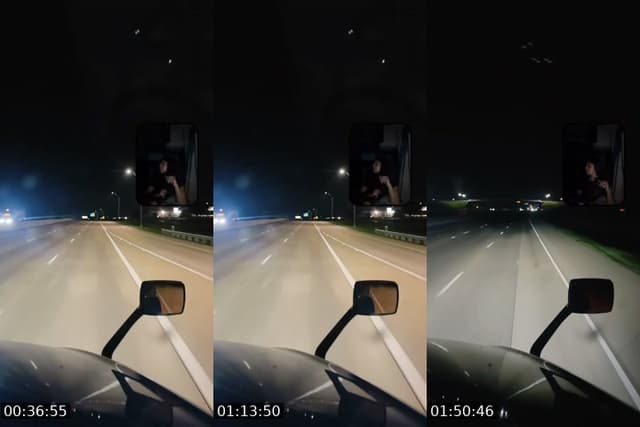 TikTok live: Passenger POV🩷🚛 by @yin6863