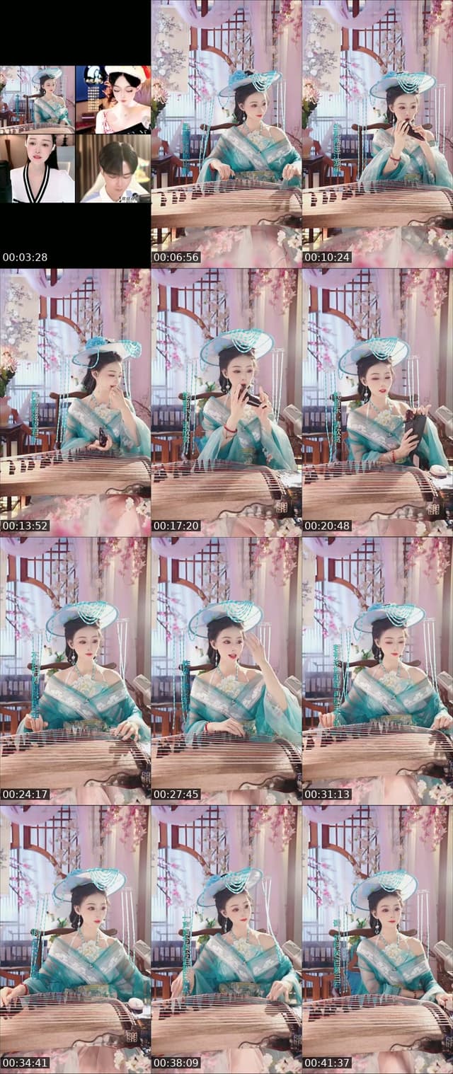 Past TikTok live: 一弦一音，一曲一人陪你慢慢听 by @ange06234