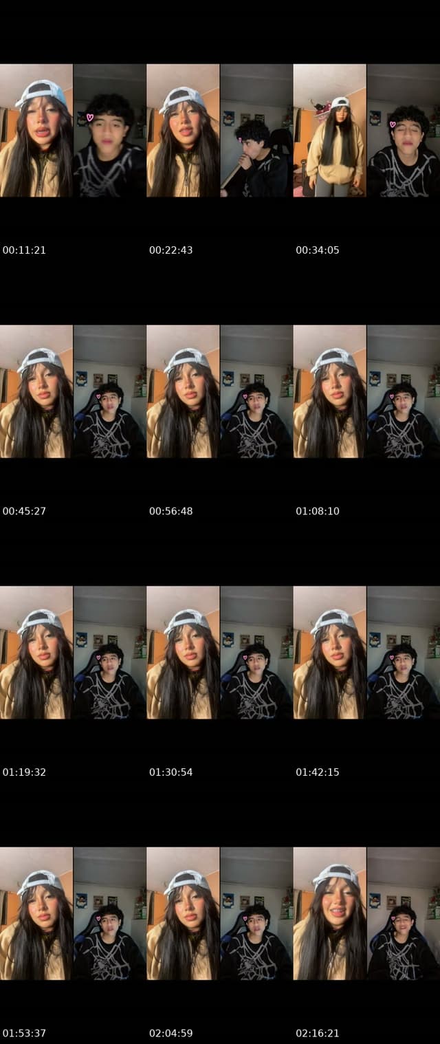 TikTok live: Holii amores😼❤️ by @mishell_villalva