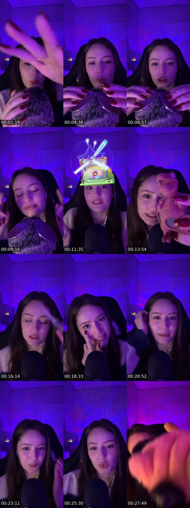 TikTok live: ASMR LIVE! 🌃 by @asmrthaisbdss