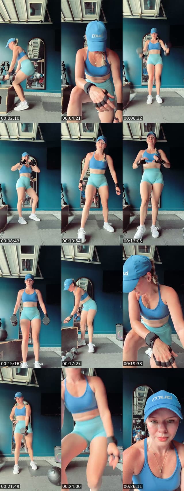 TikTok live: Metcon by @zandra.fitness