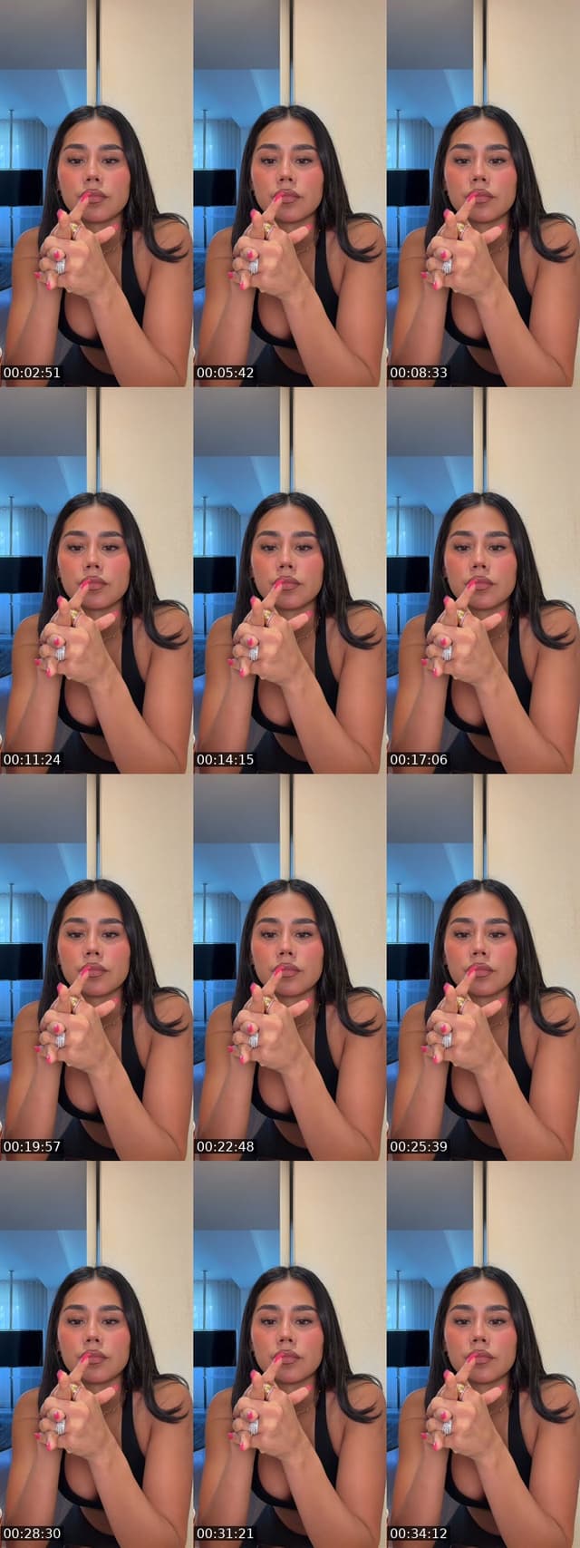 TikTok live: GRWM by @lizbethponceh