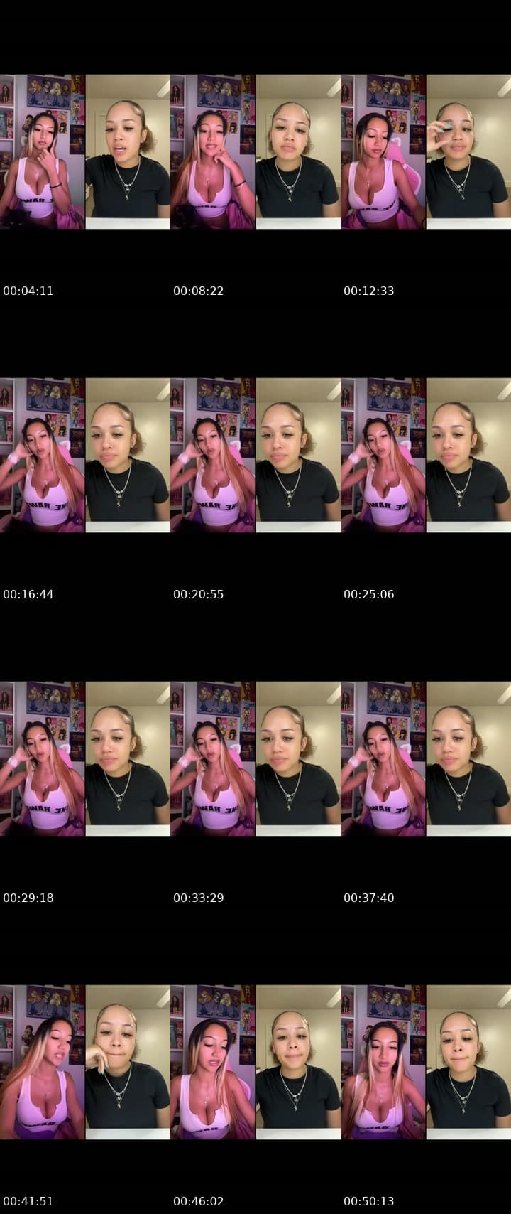@kaaylaaanicole TikTok live stream