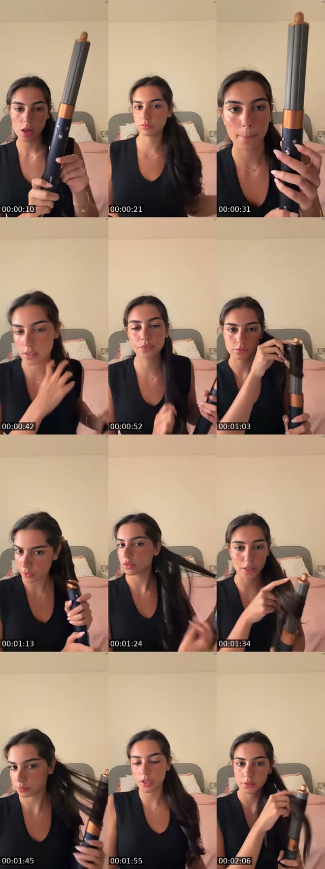 TikTok live: Hair tutorial by @jana.almeqbel