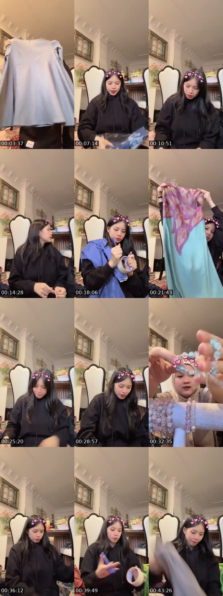 @aashasz TikTok live stream
