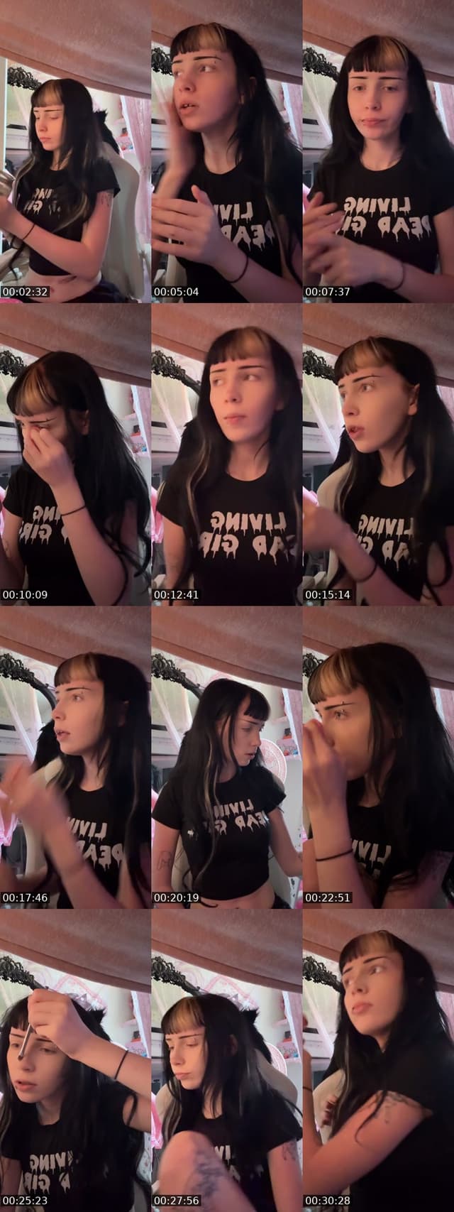 TikTok live: grwm 18+ by @rhibbun