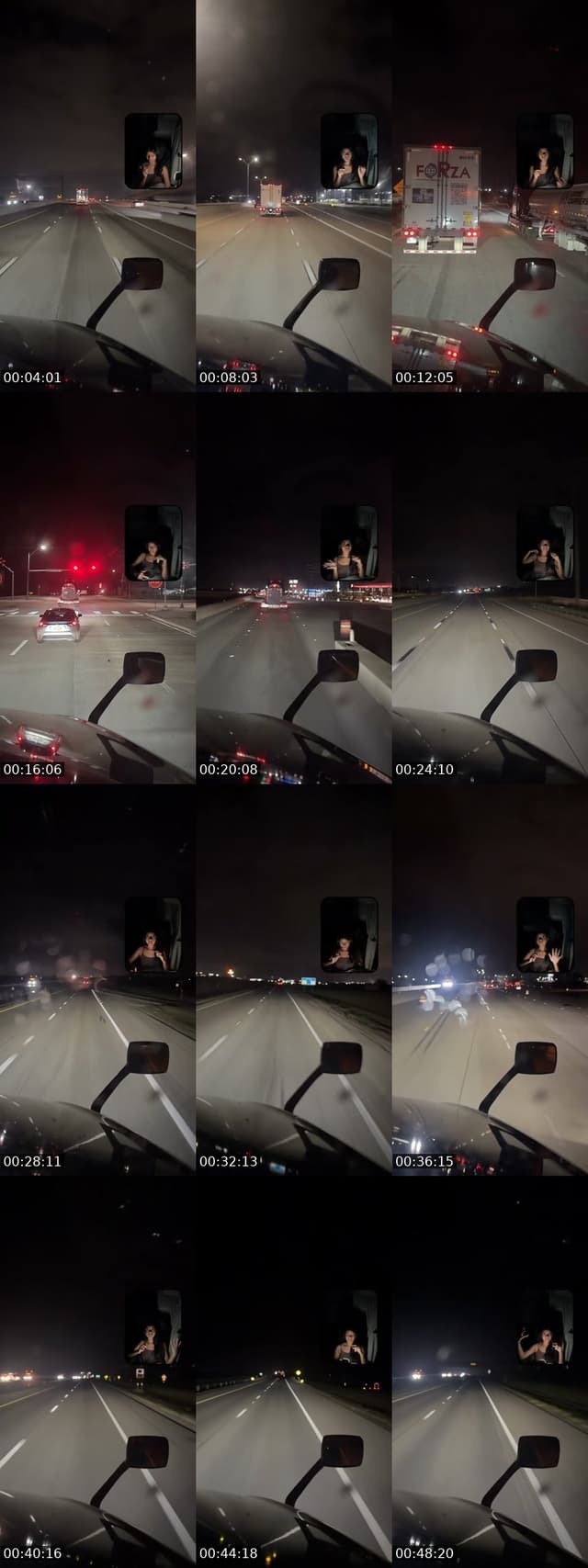 TikTok live: Passenger POV🩷🚛 by @yin6863