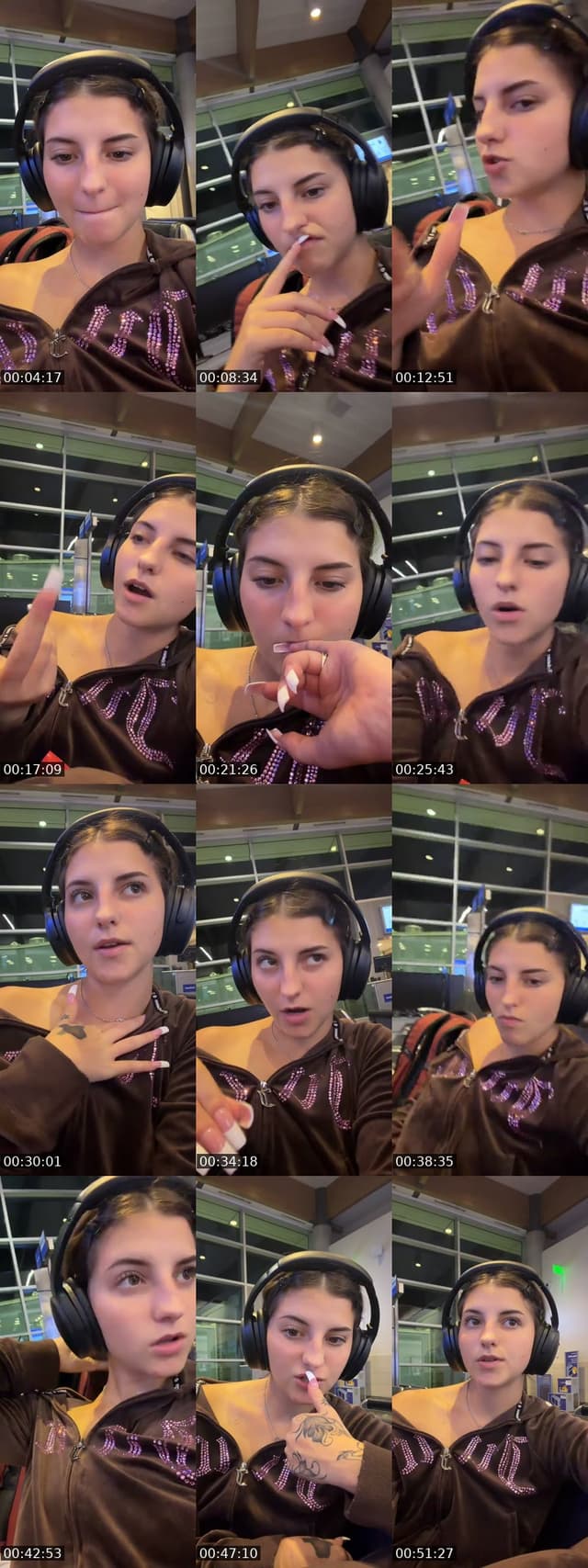 TikTok live: 12 hour layover by @jordanemlester