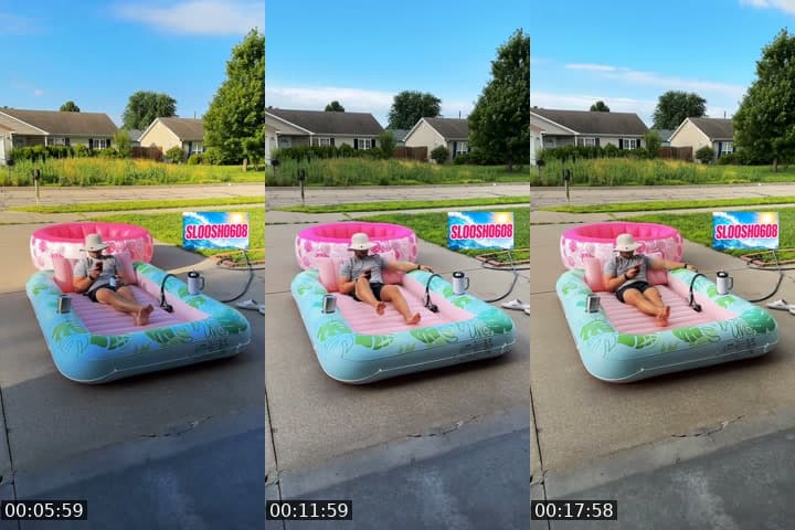 Tanning Pool Float 👙