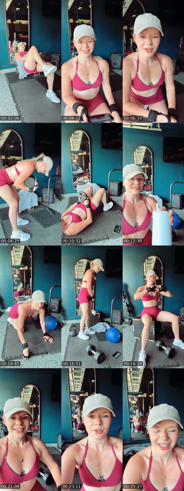 TikTok live: Back  Glutes by @zandra.fitness