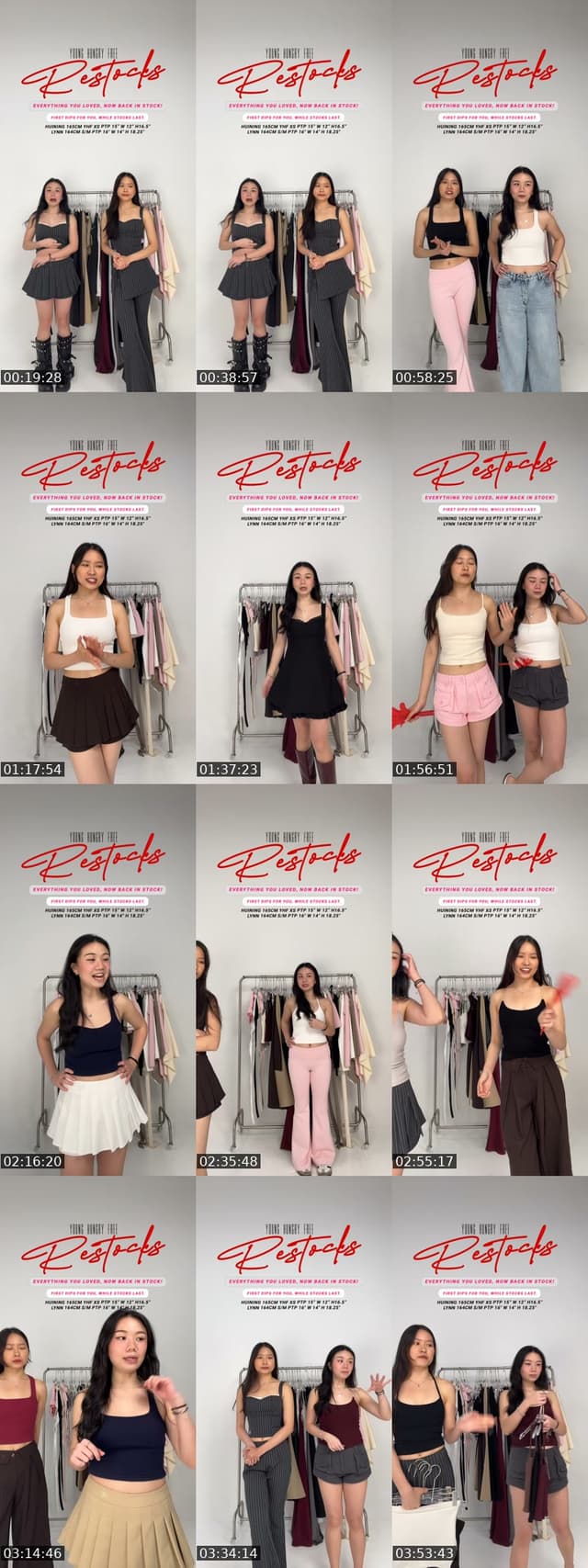 Past TikTok live: First look, best look 💫 by @younghungryfree