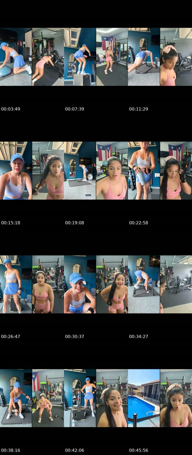 TikTok live: Athletic conditioning by @zandra.fitness