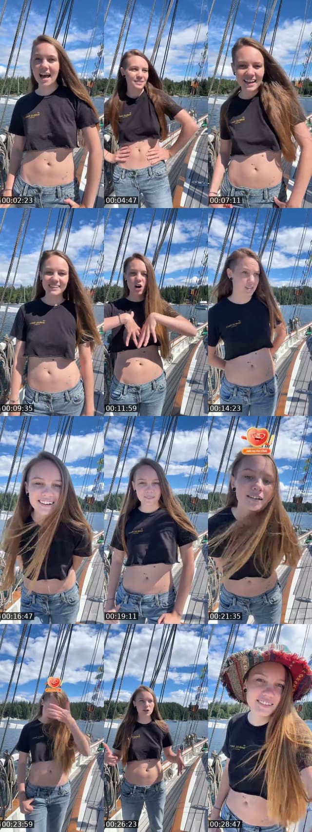 TikTok live: Pretty day on the water by @brawniebee