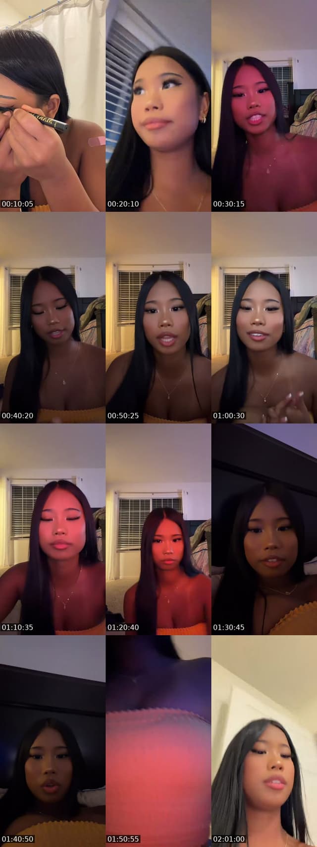 TikTok live: GRWM! by @1uvdoris