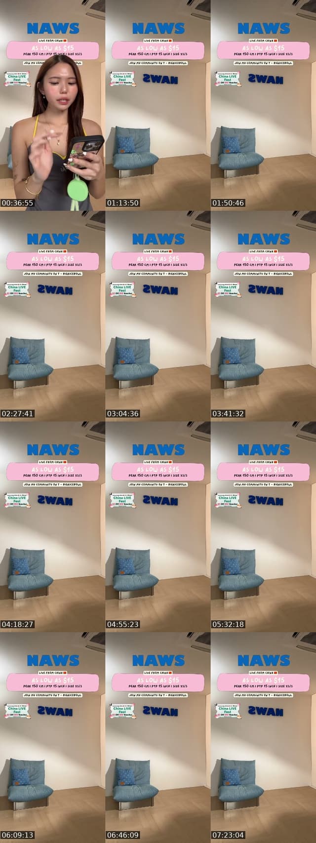TikTok live: NAWS 🇨🇳 by @smolriceee