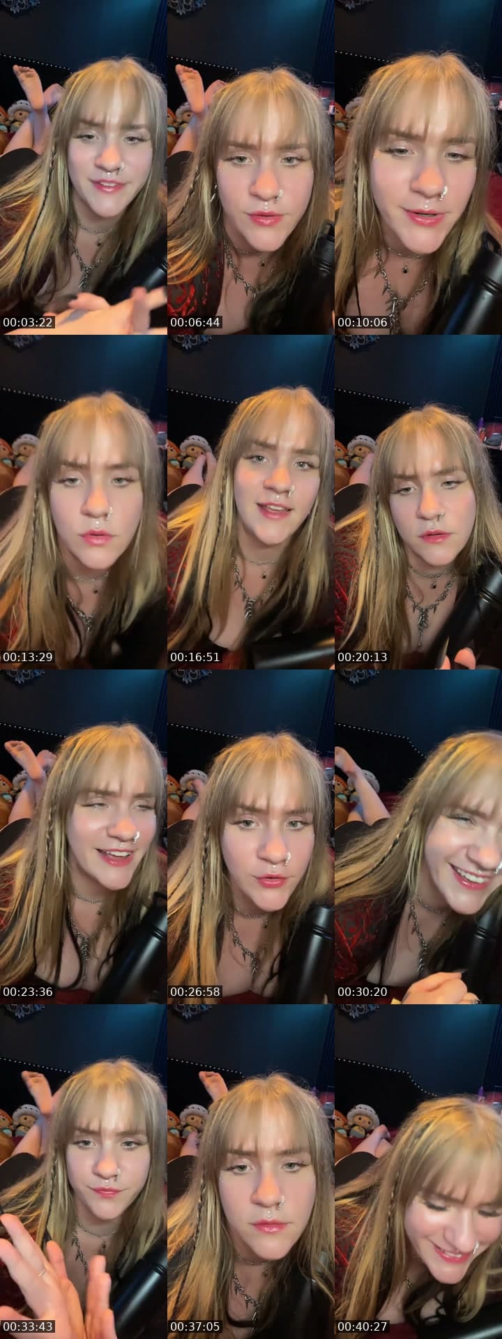 @annabananasxo TikTok live stream
