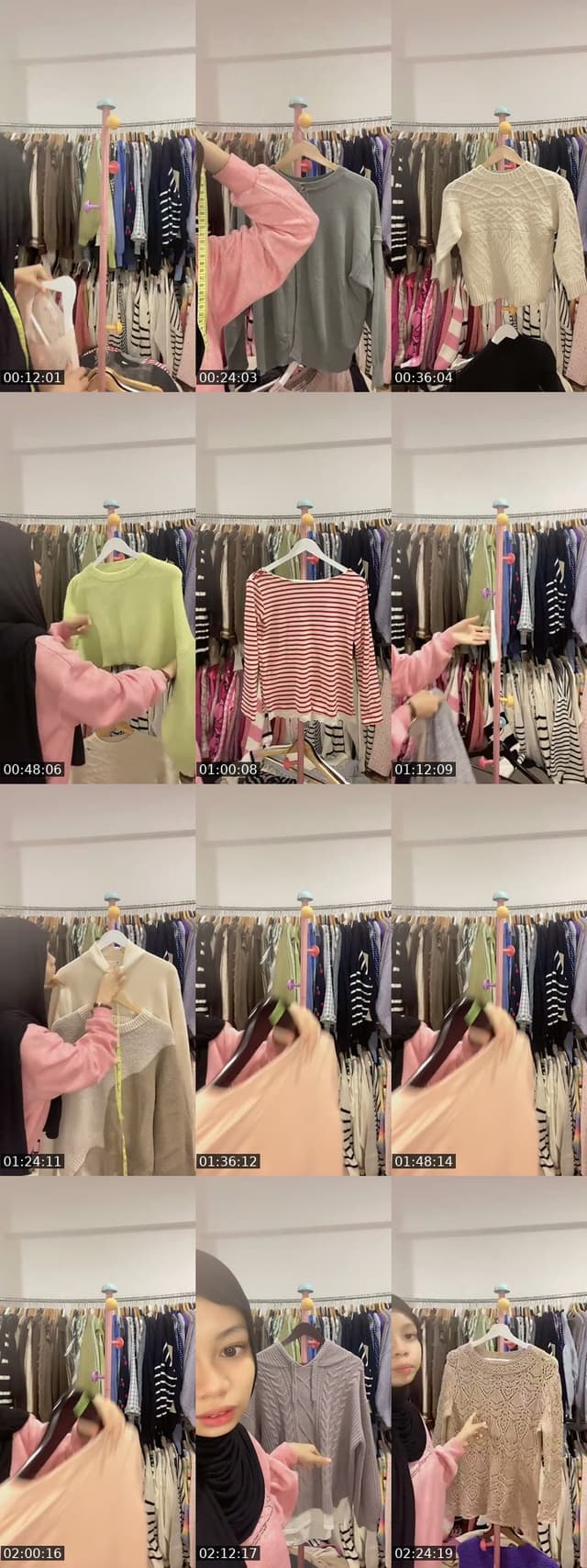 TikTok live: Knitwear murr murr by @minimolisss_thrift