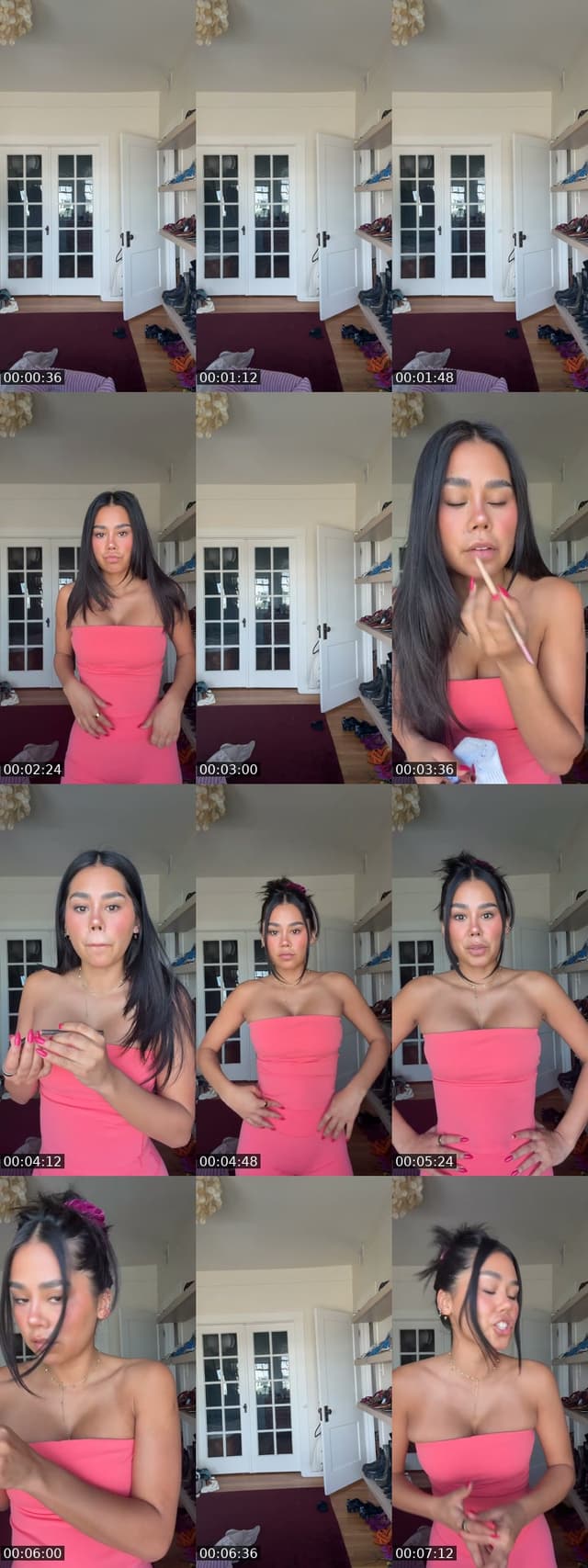 TikTok live: GRWM by @lizbethponceh