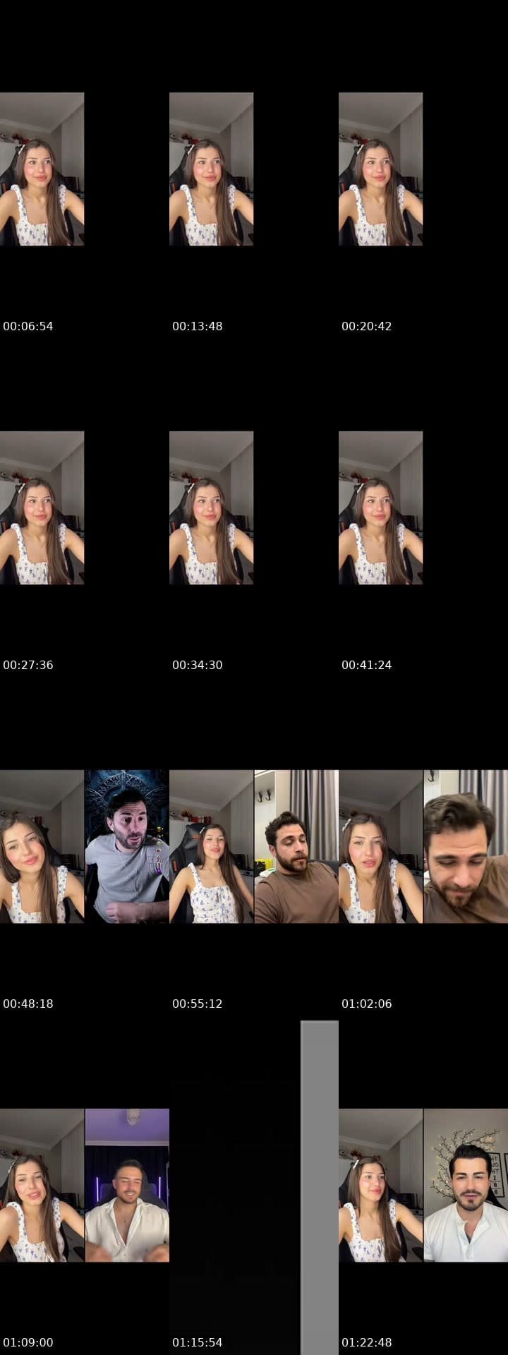 @melikeozkorkmaz TikTok live stream