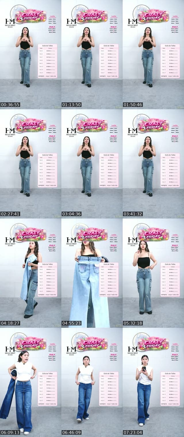 TikTok live: Summer Hot Sale 🌴🔥 by @hellomeet_jeans