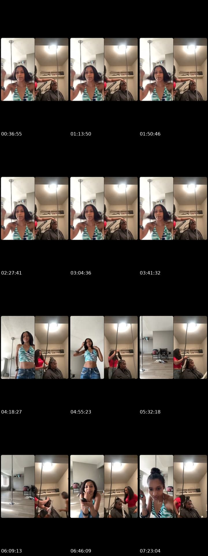 Grwm before photoshoot