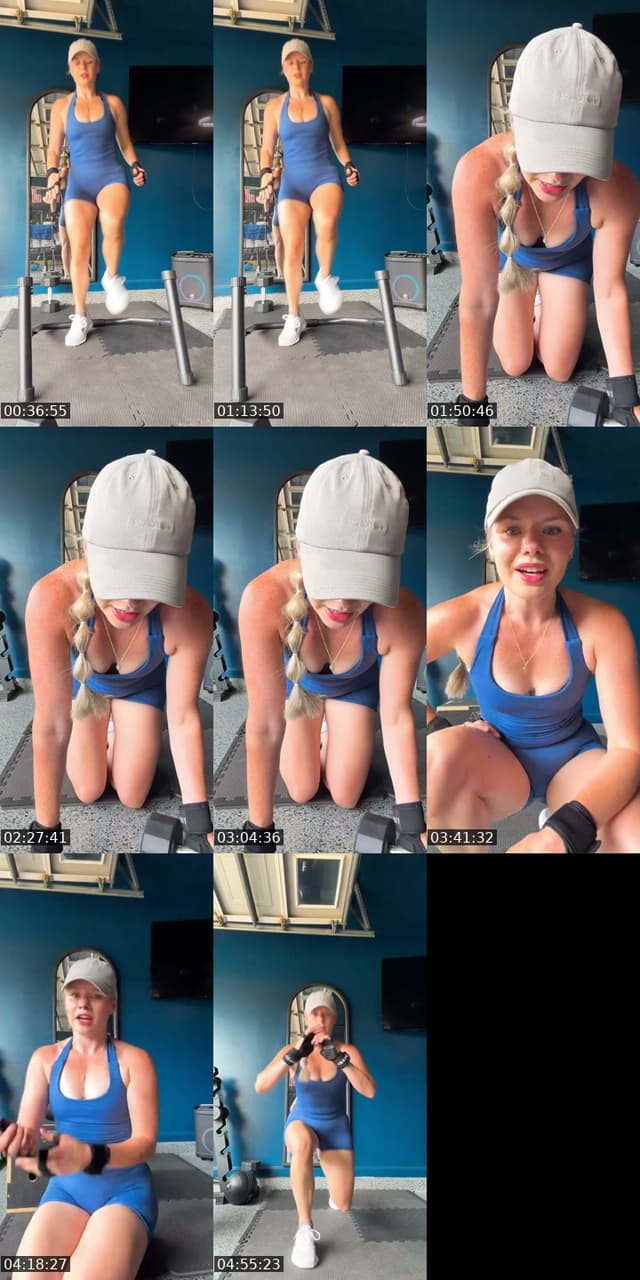 TikTok live: Full body and conditioning by @zandra.fitness