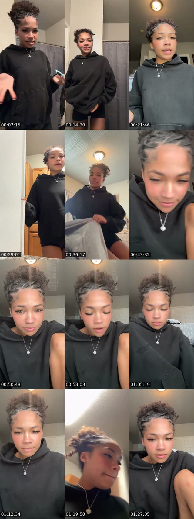 TikTok live: Grwm by @kaleahsbrown_