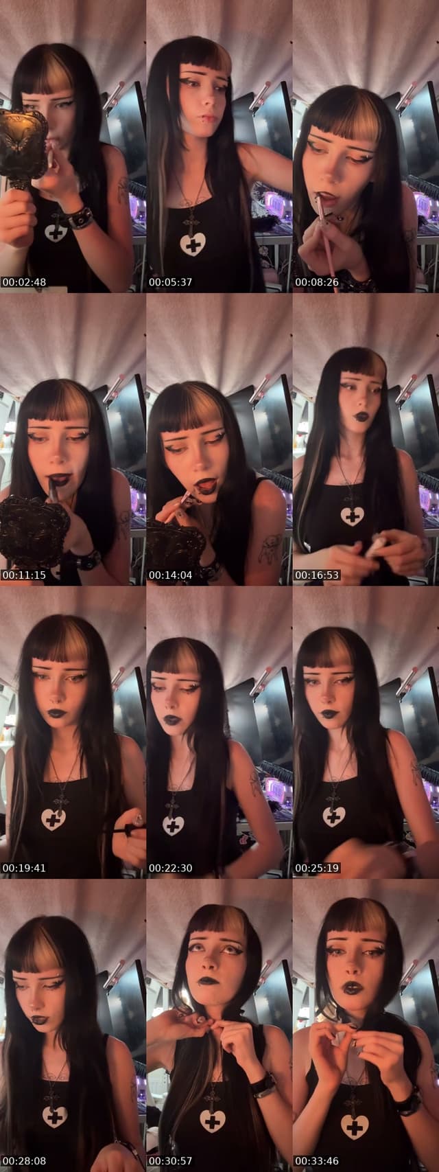 TikTok live: grwm 18+ by @rhibbun