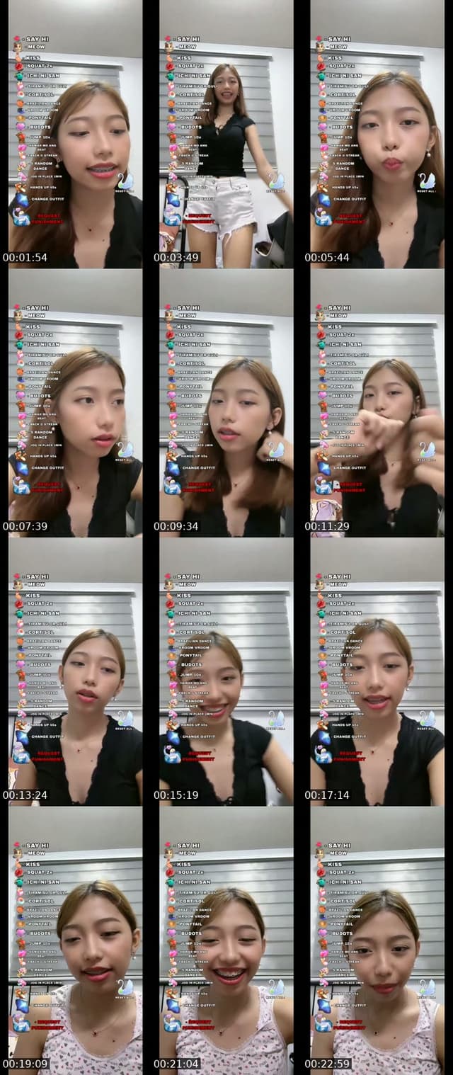 TikTok live: im backkk by @njzkei