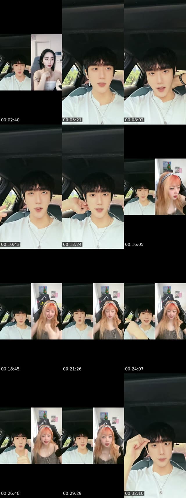 TikTok live: hello 💜 by @xlnjin