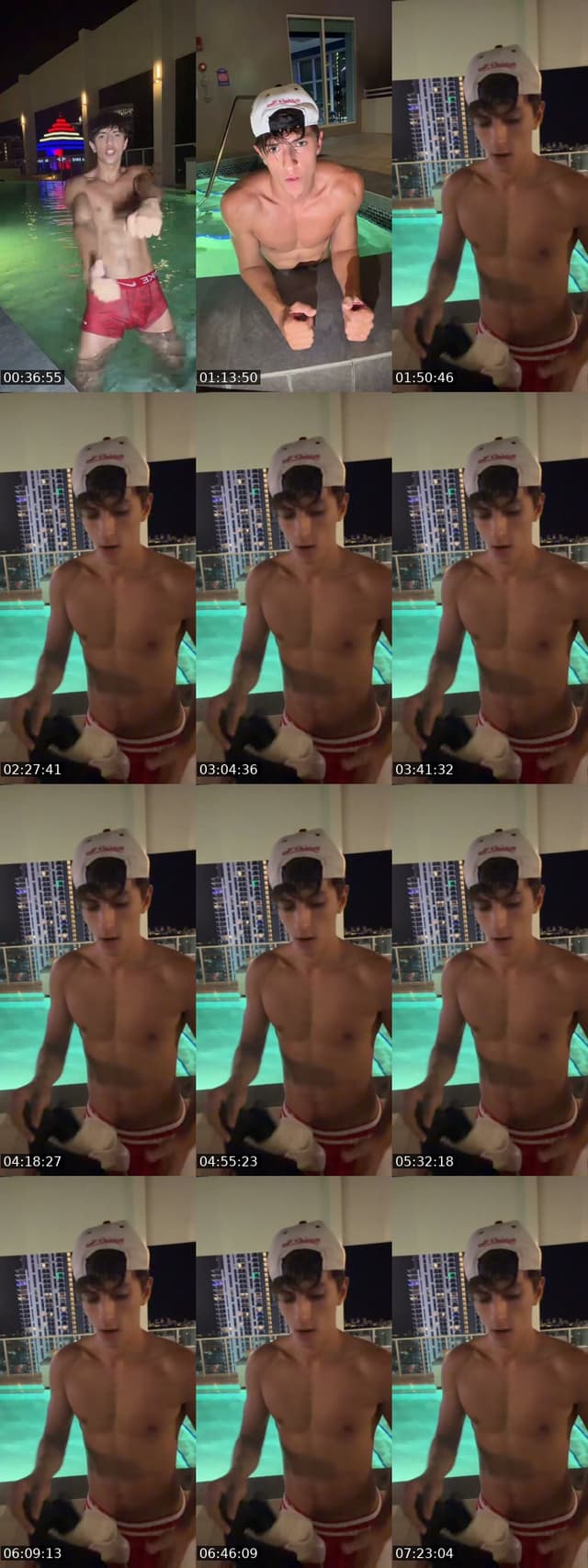 TikTok live: POOL PARTY by @carterjacksin
