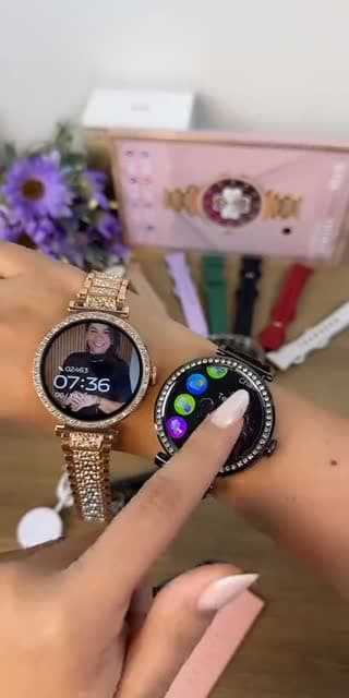 Relógios smartwatch femininos✨ - @acsatalyta__