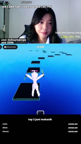 TikTok live: uhuy cinta tiktok #allfake by @mcoeditzx_
