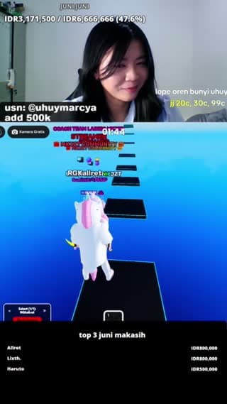 TikTok live: uhuy cinta tiktok #allfake by @mcoeditzx_