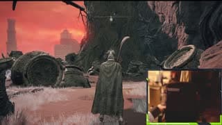 Exploring in Elden Ring