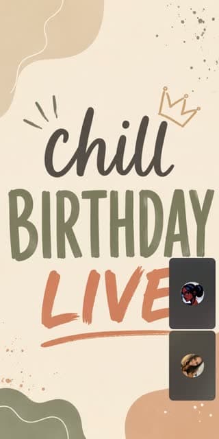 Birthday live