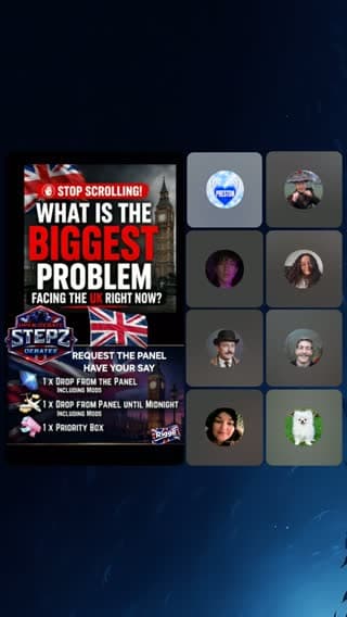 @stepzdebates TikTok live stream