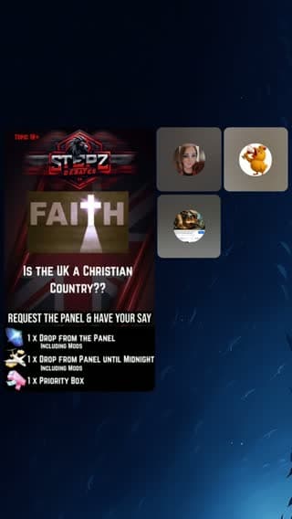 @stepzdebates TikTok live stream