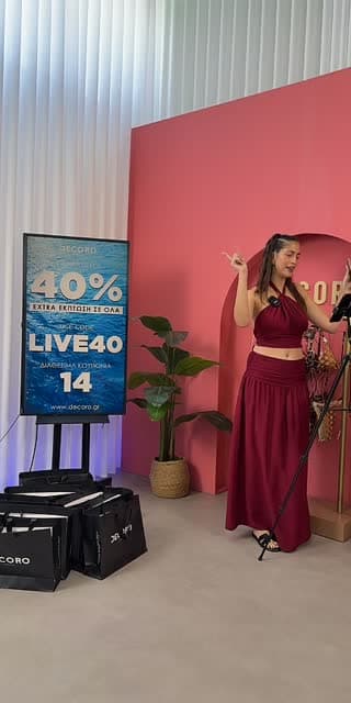 TikTok live: Super προσφορά by @decoro.gr