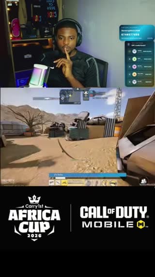 TikTok live: CARRY1ST AF CUP NORTH AF DAY2 by @diehard_codm