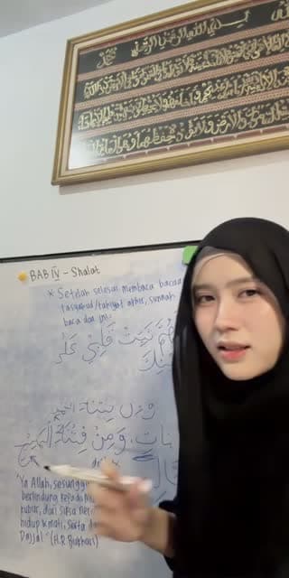 Belajar bacaan shalat🥹🤍