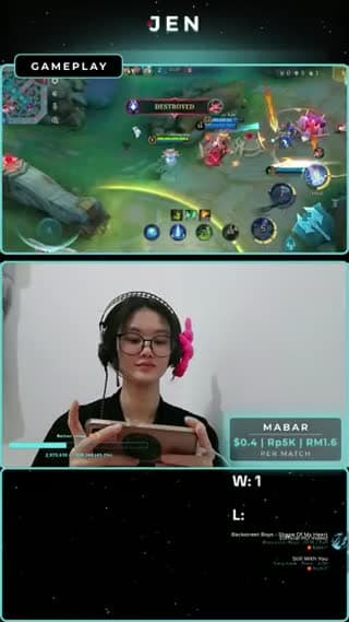 TikTok live: Teehee by @yenxcoo
