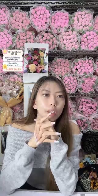@flowershopsg TikTok live from 2026-06-22