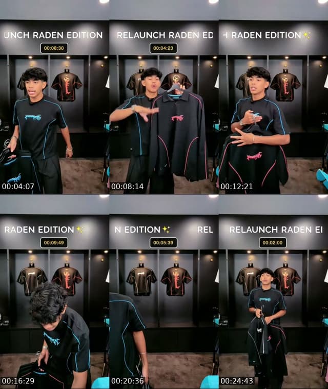 TikTok live: LAST STOCK RADEN W FARIZ🔥 by @jttstoremy