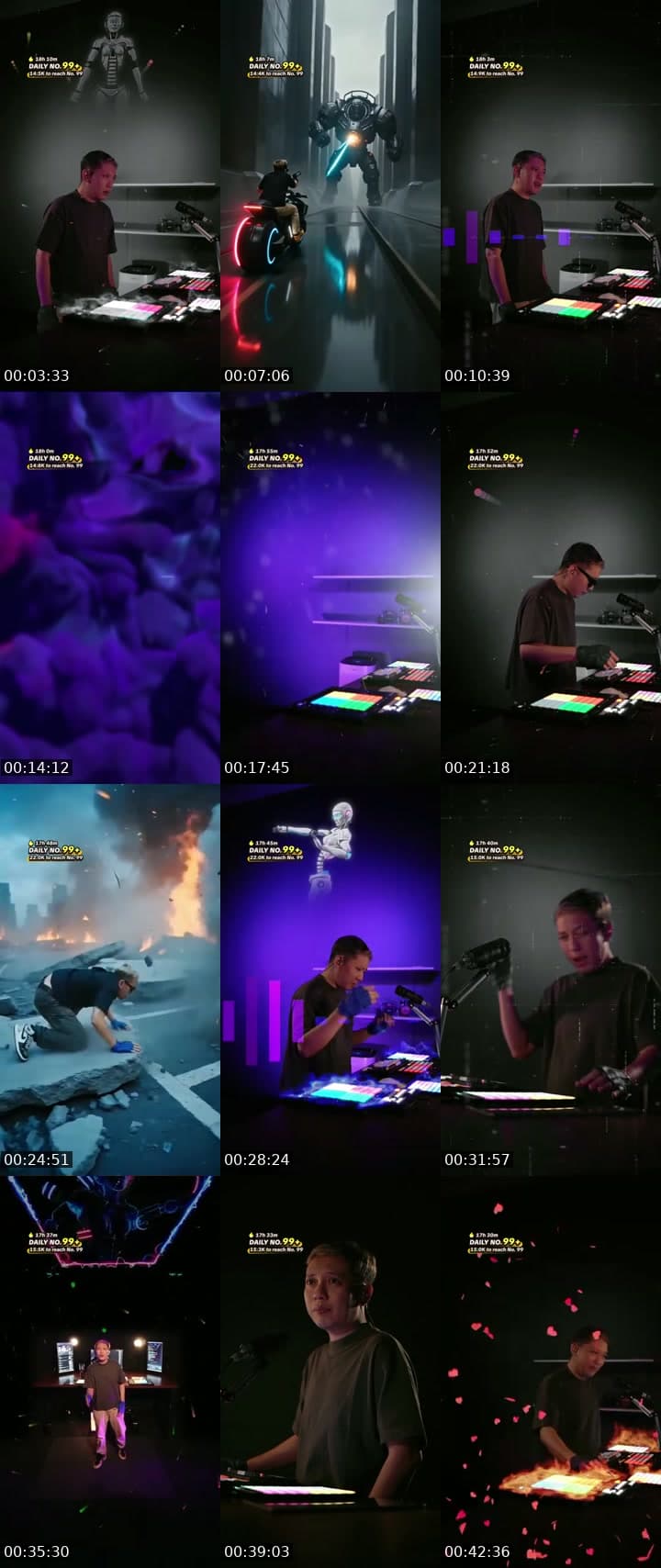 Not a DJ - VFX w EDM DNB Beats