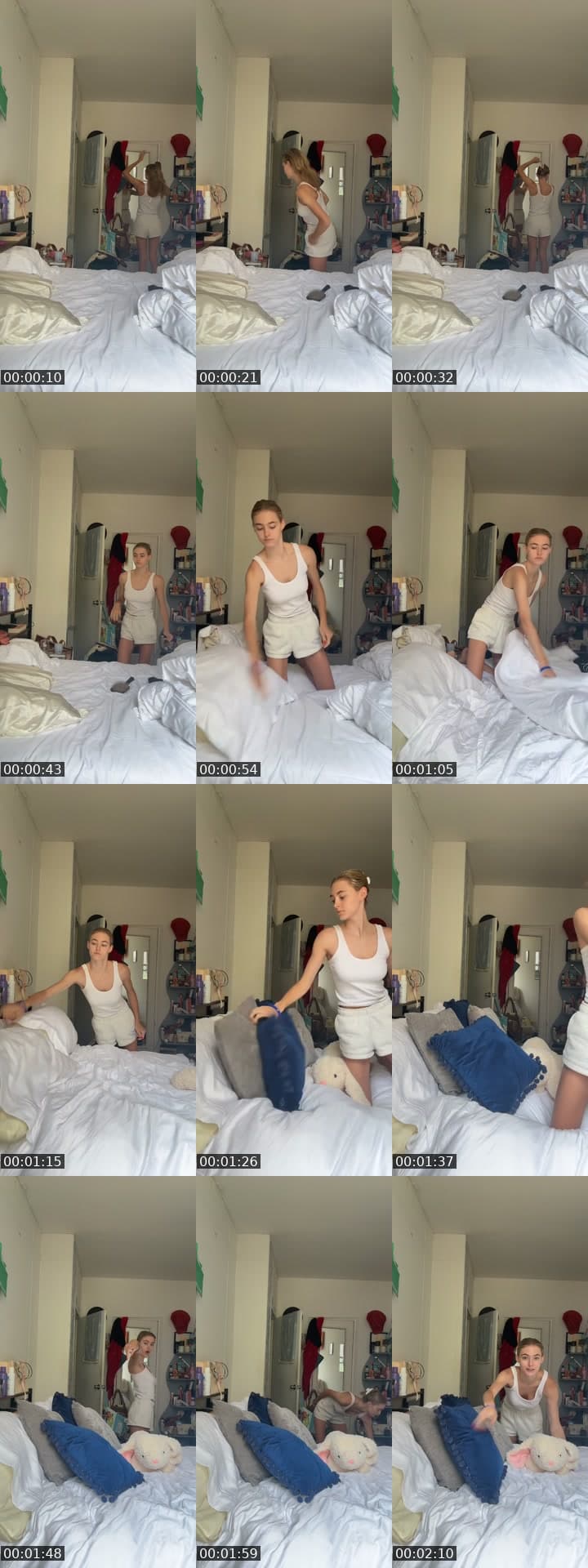 clean my room and self tape prep