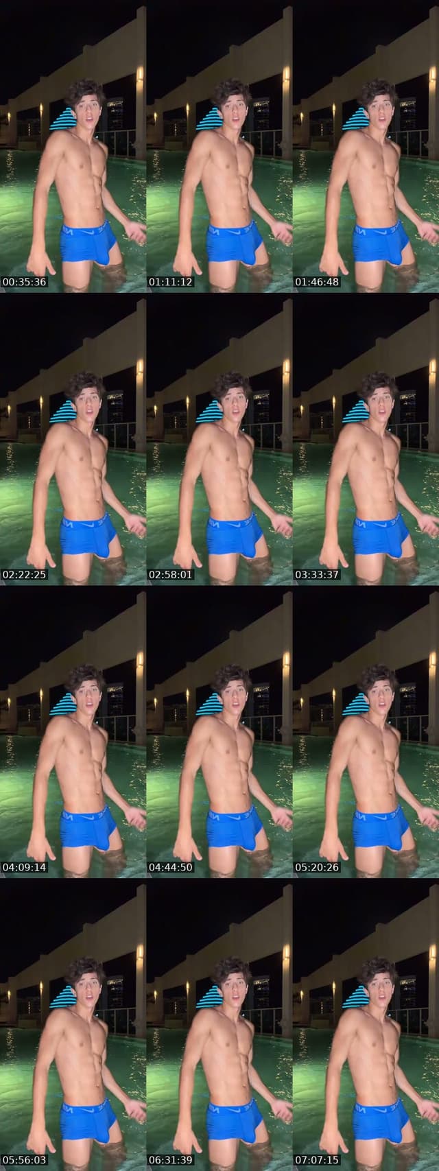 TikTok live: Pool Party! 15k CELEBRATION by @carterjacksin